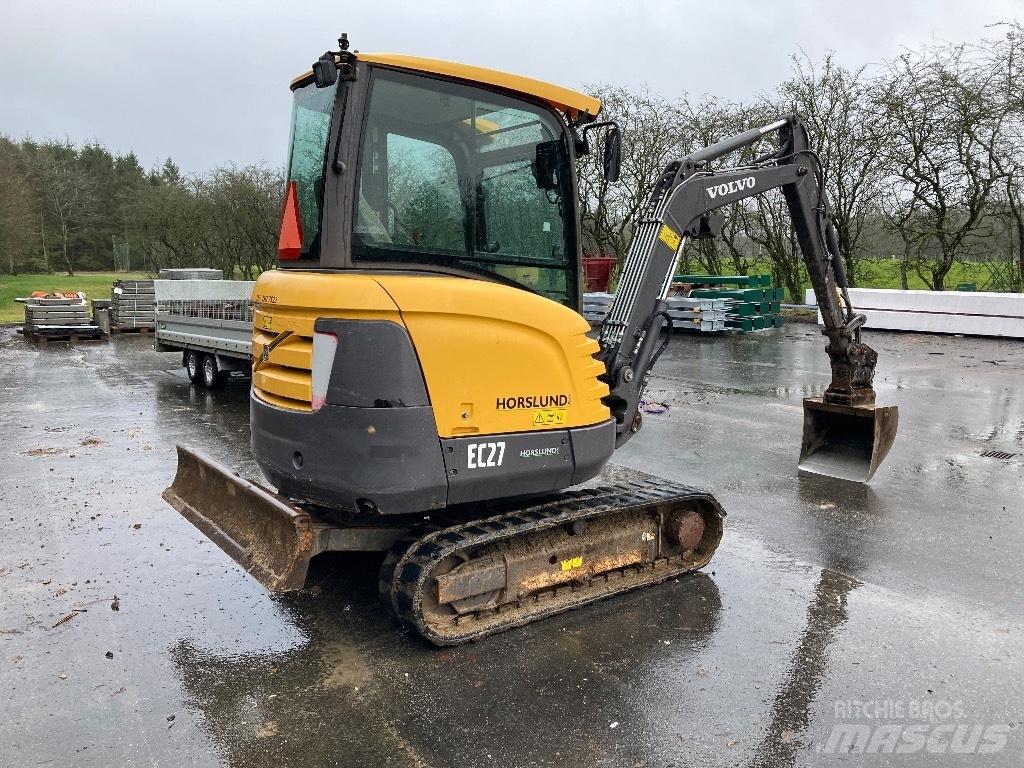 Volvo Ec27 Miniescavadeiras