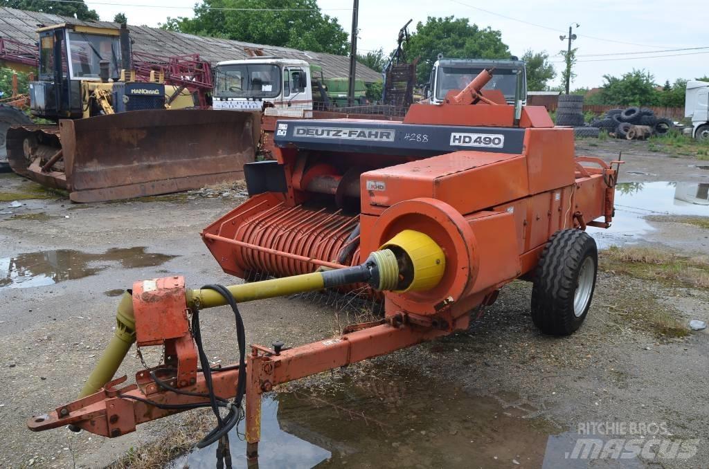 Deutz-Fahr HD490 Enfardadeira de fardos quadrados