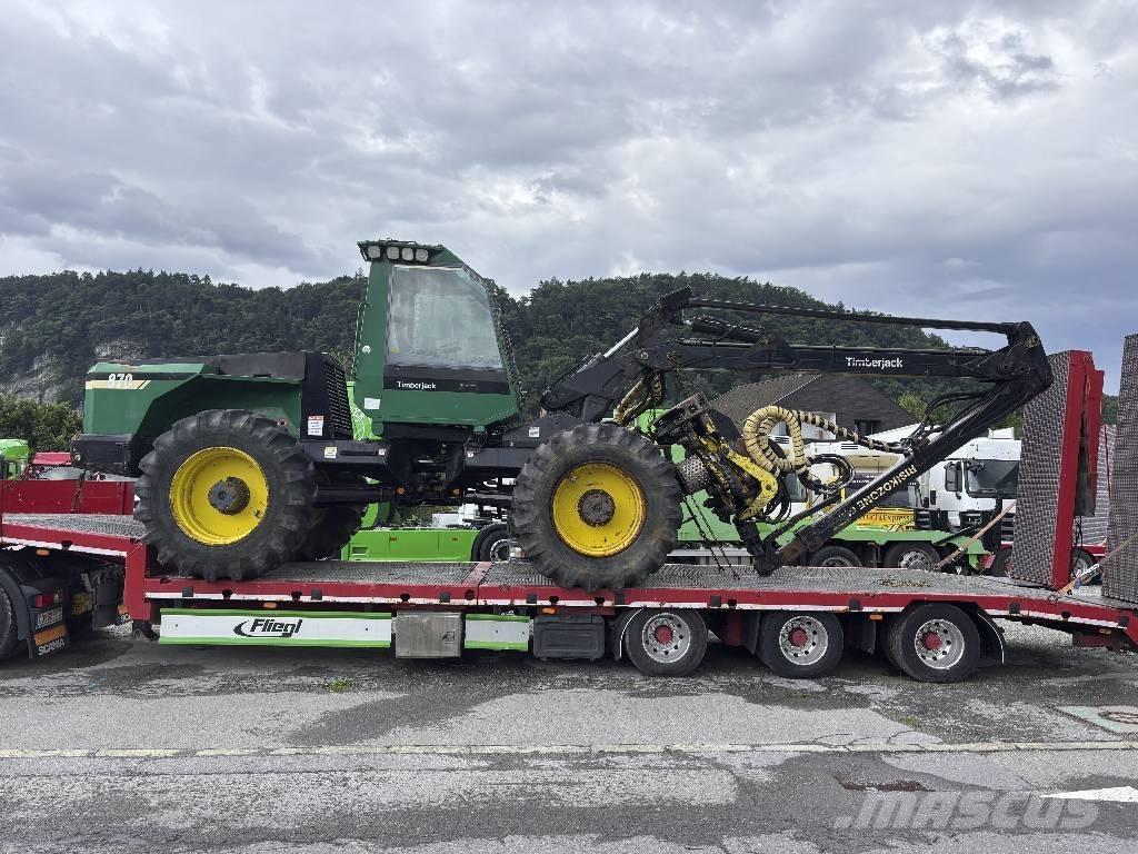 Timberjack 870 b Processadores florestais