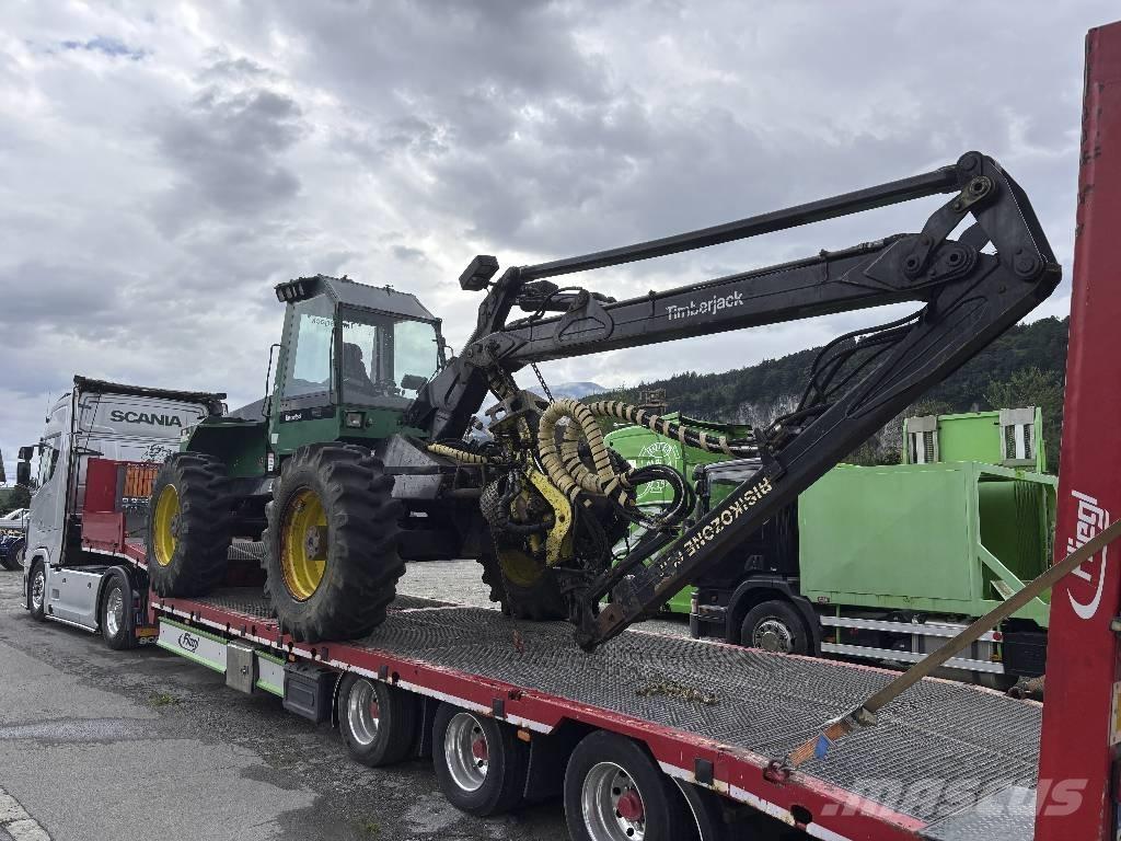 Timberjack 870 b Processadores florestais