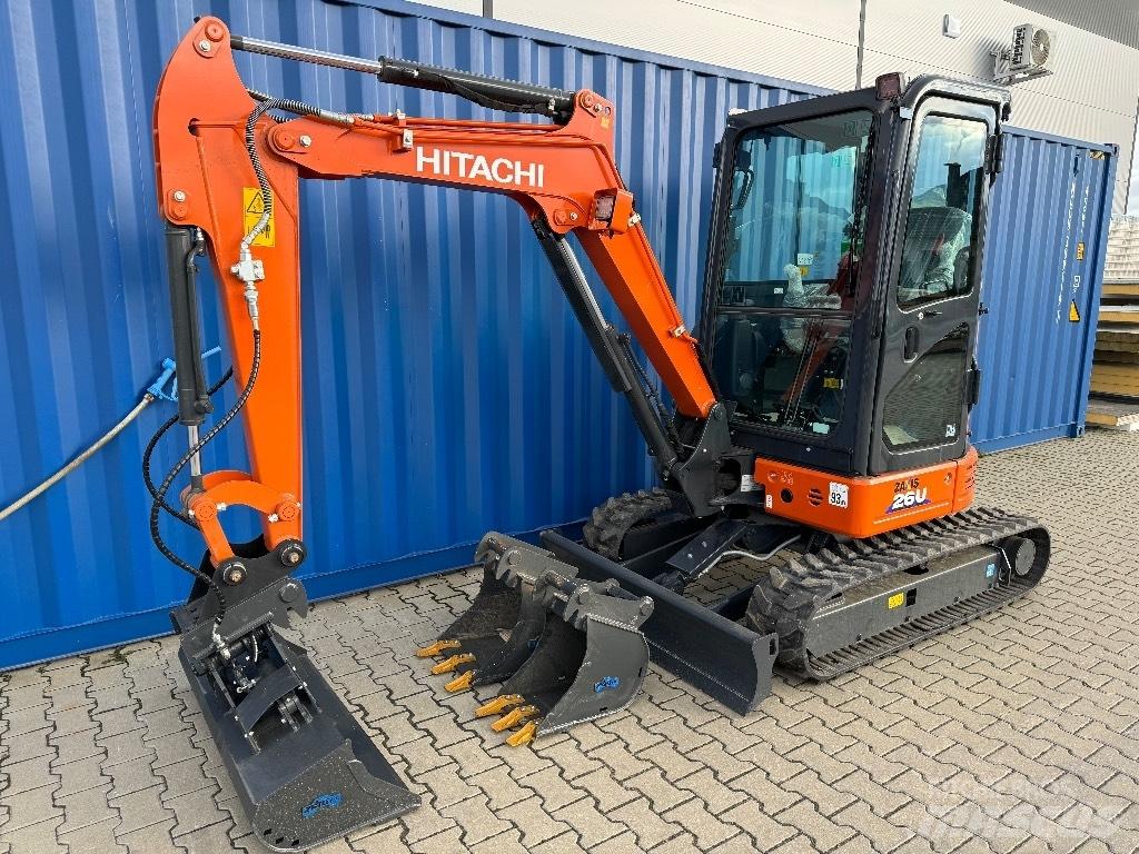 Hitachi ZX 26 U-6 Miniescavadeiras