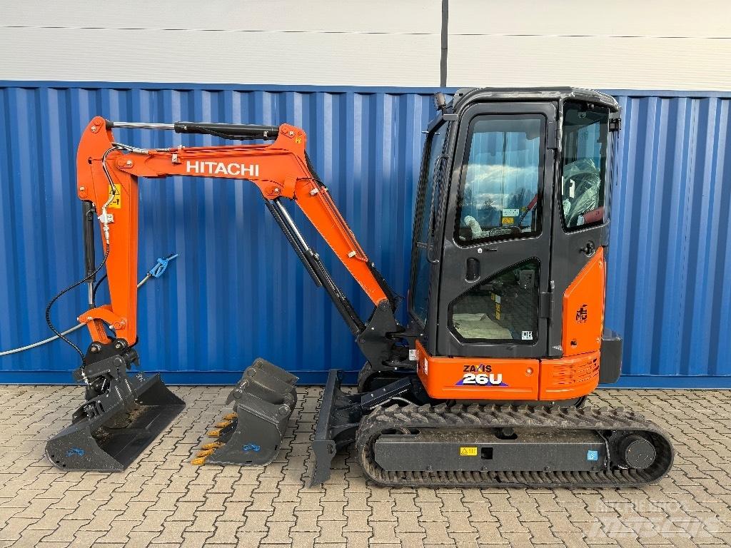 Hitachi ZX 26 U-6 Miniescavadeiras