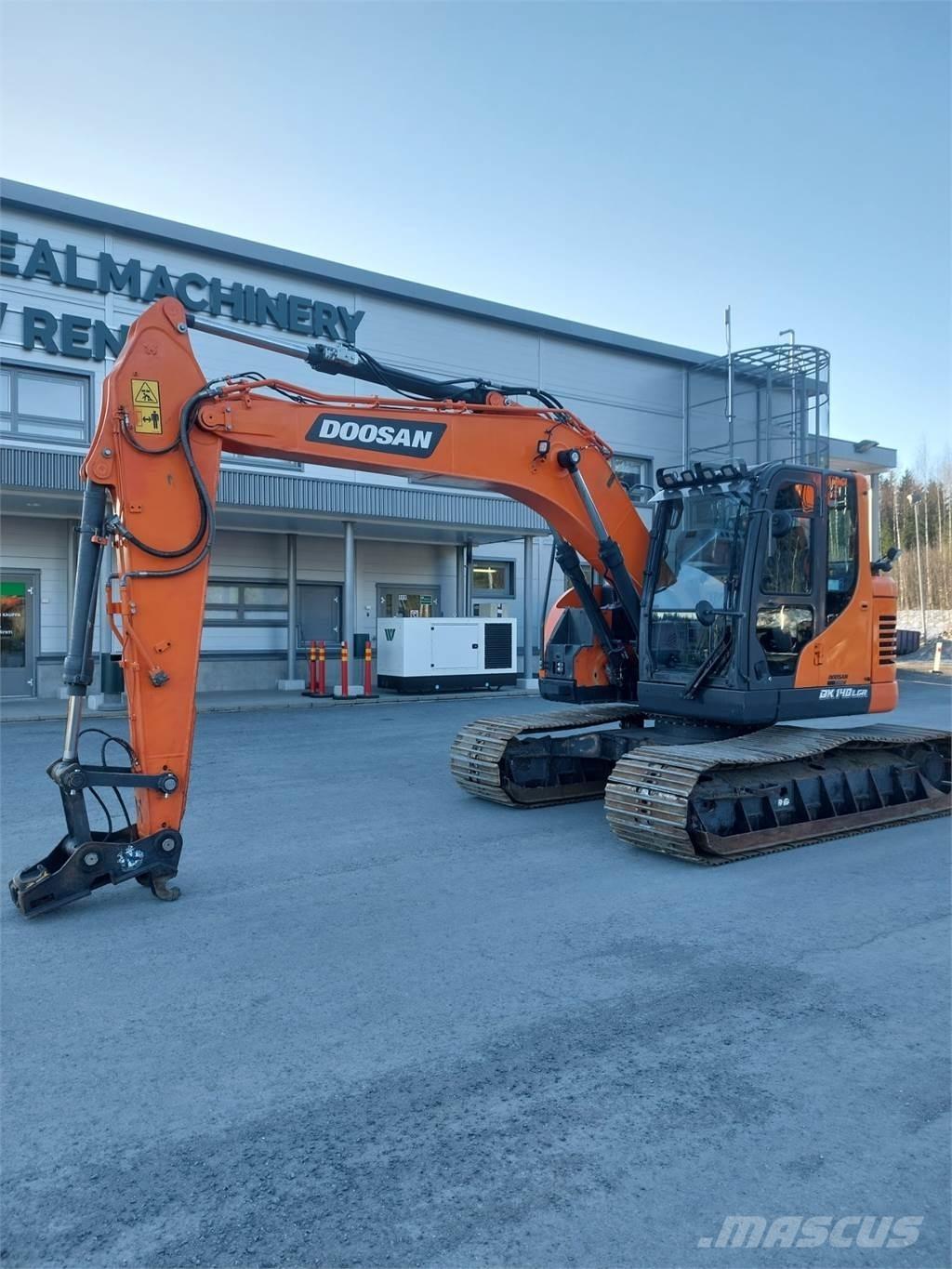 Doosan DX 140LCR 7 Escavadeiras de esteiras