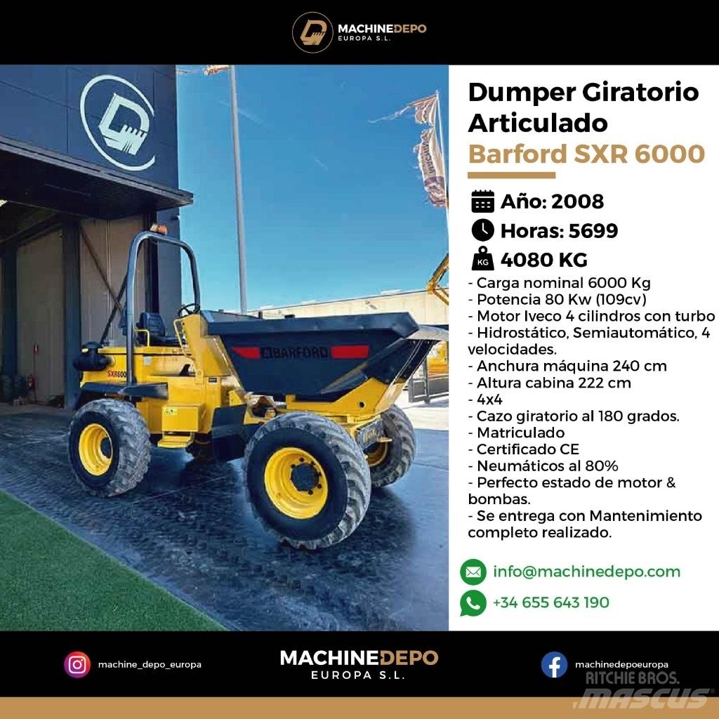 Barford SX R 6000 Dumpers de obras