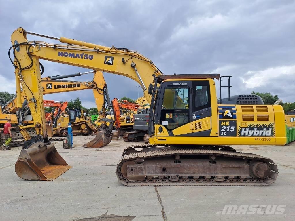 Komatsu HB215LC-2 Escavadeiras de esteiras