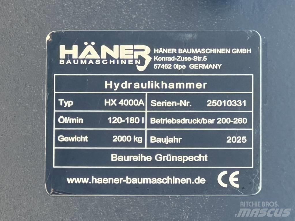  Haner HX 4000A Martelos de quebragem