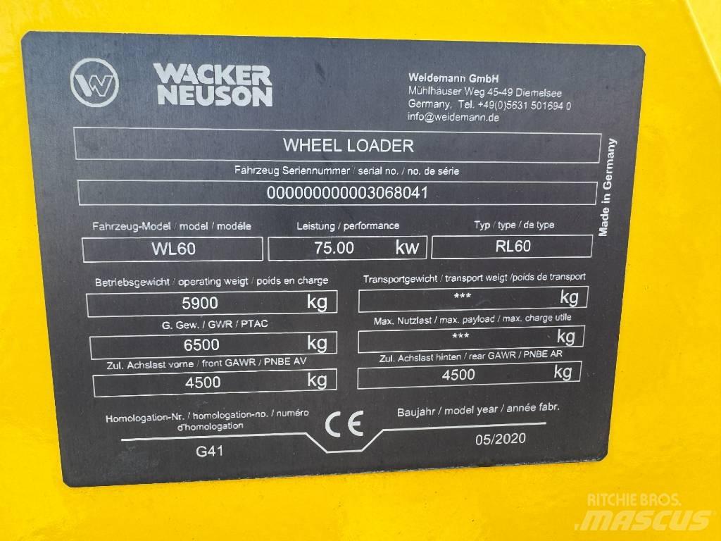 Wacker Neuson WL60 Carregadeiras de rodas