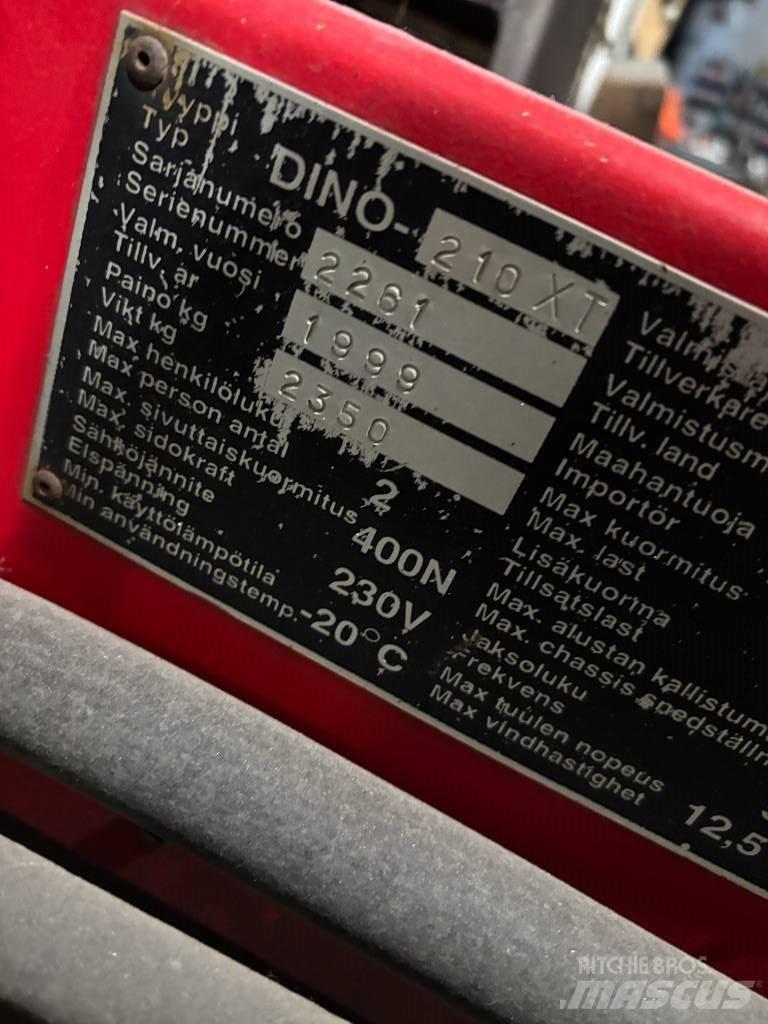 Dinolift 210 XTB-2 Plataformas aéreas montadas em atrelados