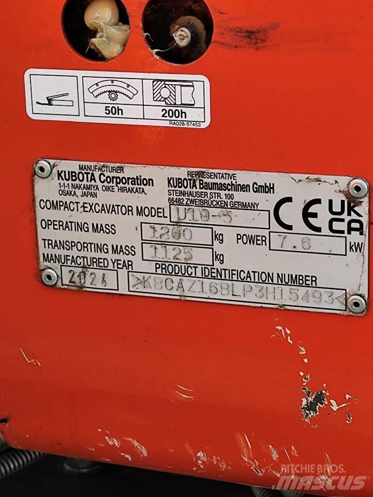 Kubota U 10 Miniescavadeiras
