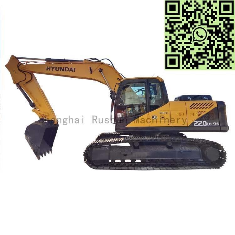 Hyundai 220 Escavadeiras de esteiras