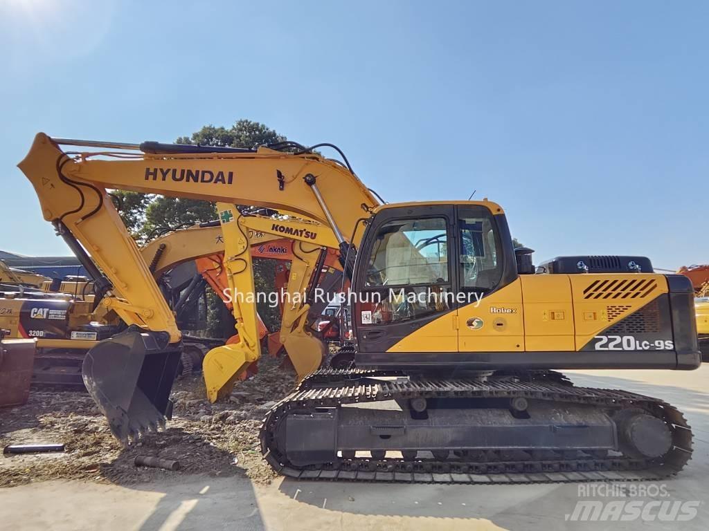 Hyundai 220 Escavadeiras de esteiras