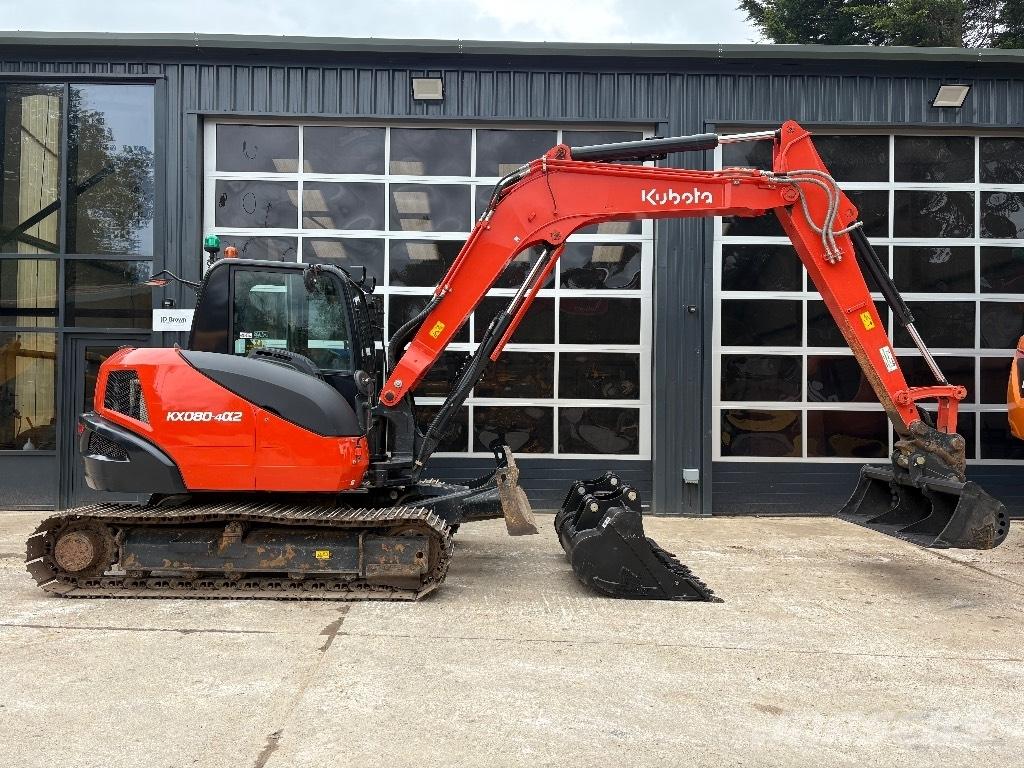 Kubota KX 080 Escavadoras Midi 7t - 12t