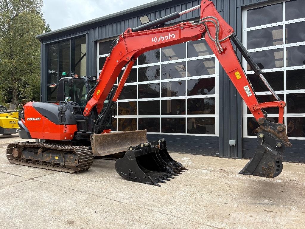 Kubota KX 080 Escavadoras Midi 7t - 12t
