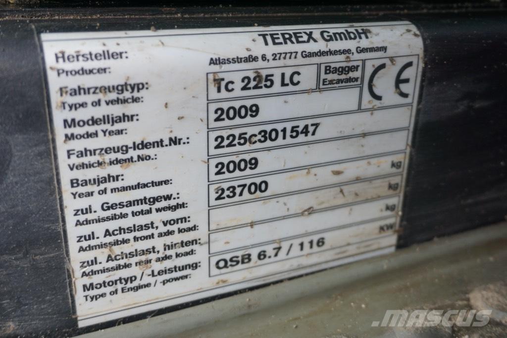 Atlas TC 225 LC Escavadeiras de esteiras