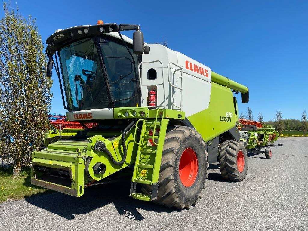 CLAAS Lexion 670 Ceifeiras debulhadoras