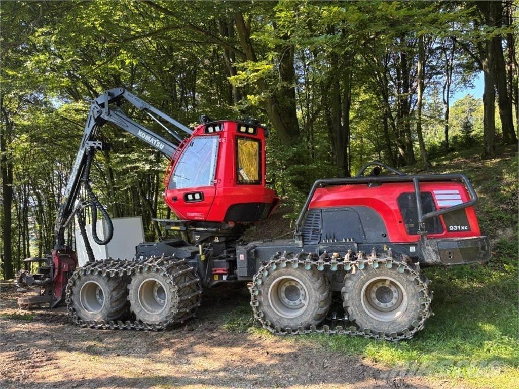 Komatsu 931 XC Processadores florestais