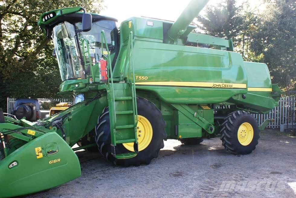 John Deere T 550 Ceifeiras debulhadoras