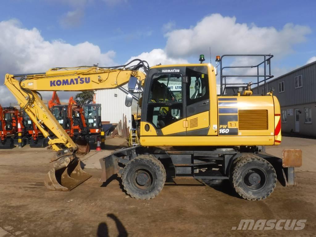 Komatsu PW 160-11 Escavadoras de rodas