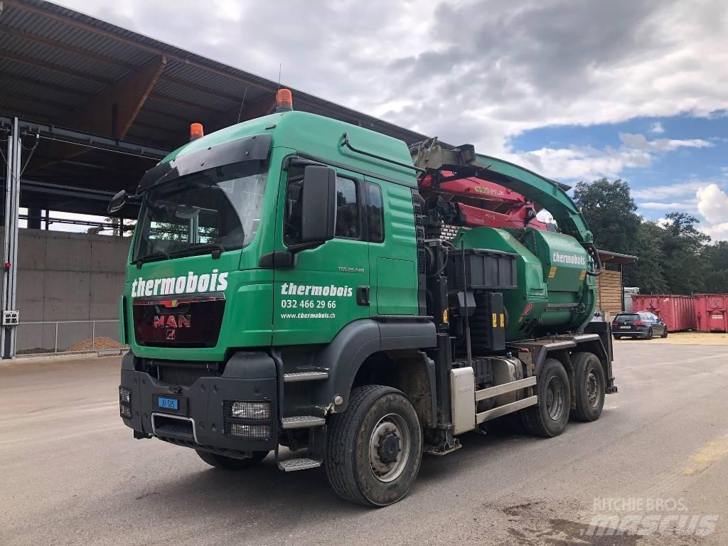 JENZ HEM 582 R-Truck Trituradoras florestais