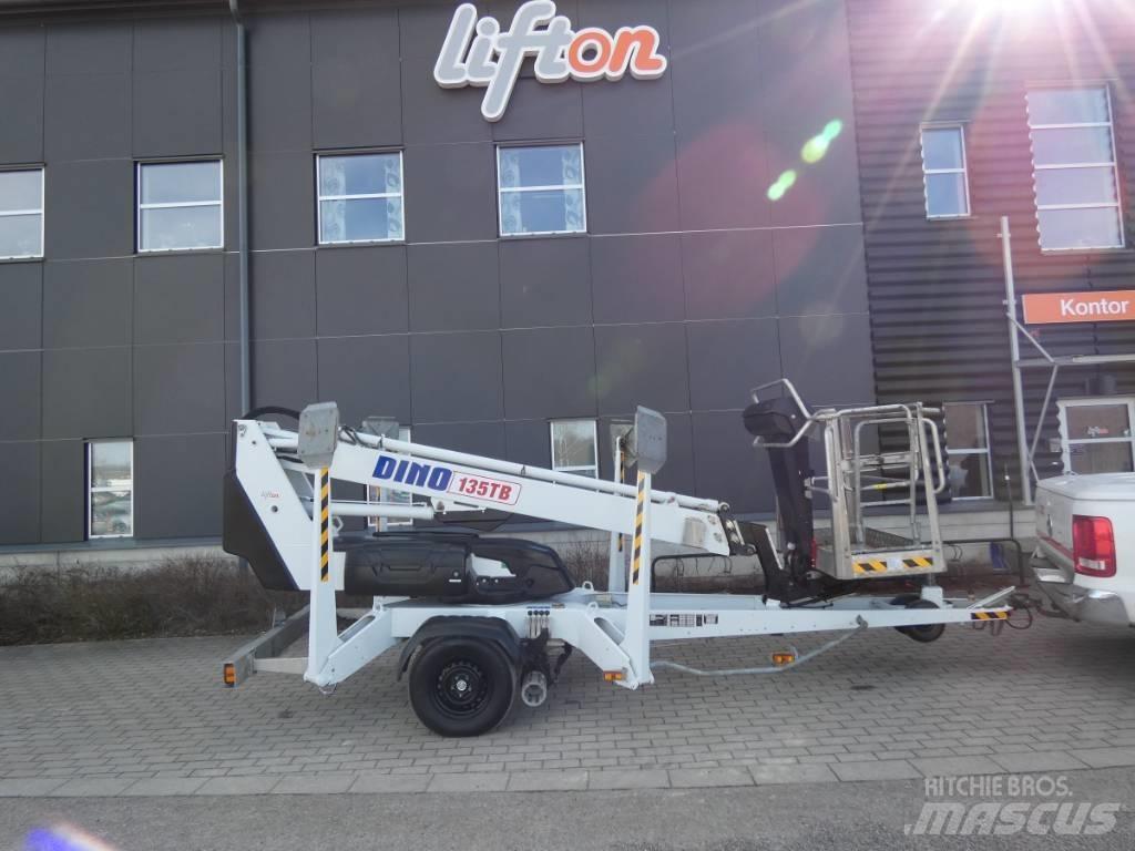 Dino 135 TB Skylift Plataformas aéreas montadas em atrelados
