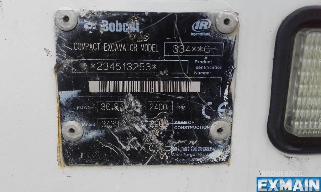 Bobcat 334 G Miniescavadeiras