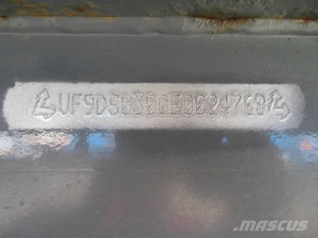 Legras SBS 2220, 95m3 Semi-reboques pisos móveis