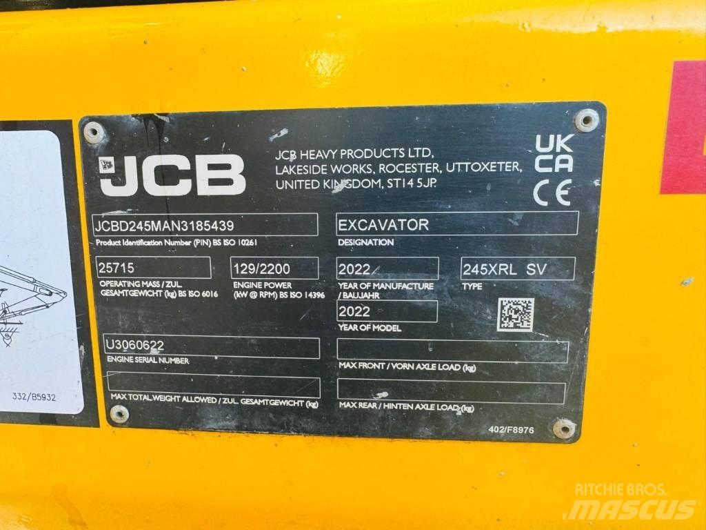 JCB 245 XR Escavadeiras de esteiras