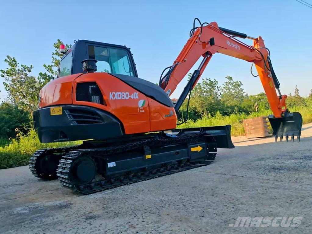 Kubota KX 080-4 Escavadeiras de esteiras