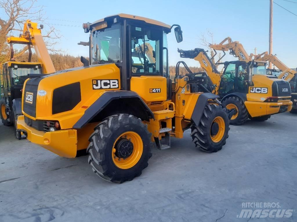 JCB 411 Carregadeiras de rodas