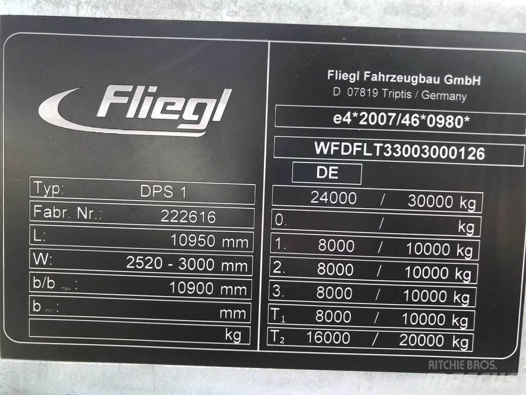 Fliegl DTS-S 300 Reboques carga baixa