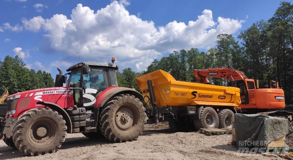 Stronga DL1000HP Reboques dumpers
