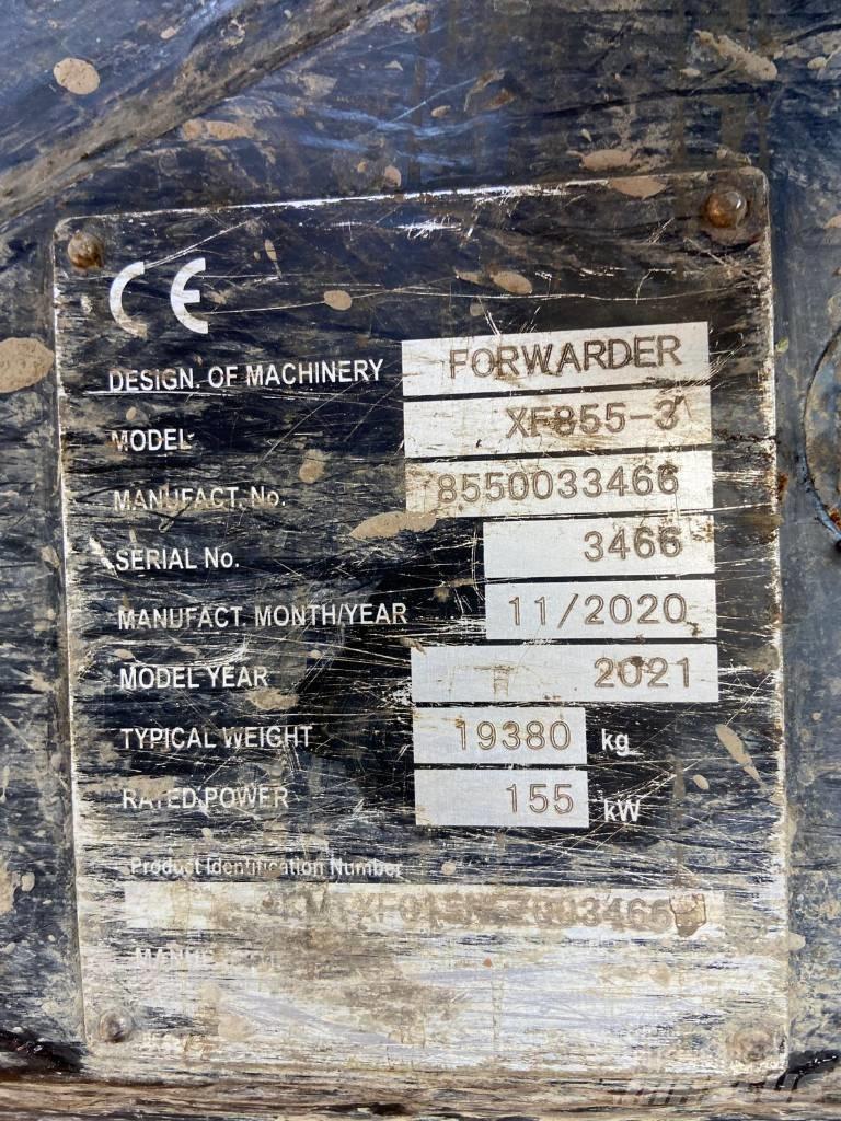 Komatsu 855 Forwarders florestais