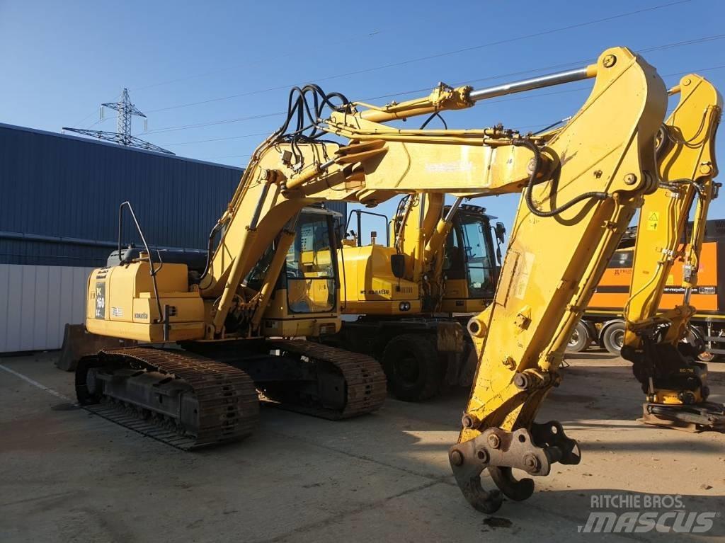 Komatsu PC160LC-7 Escavadeiras de esteiras