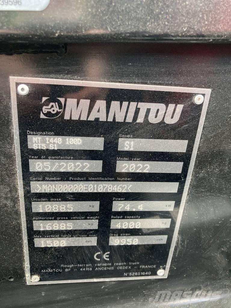 Manitou MT 1440 Manipulador telescópico
