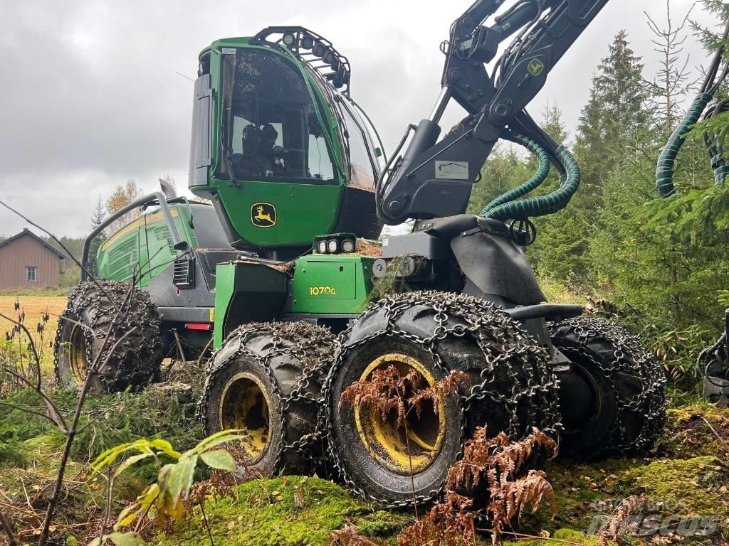 John Deere 1070G Processadores florestais