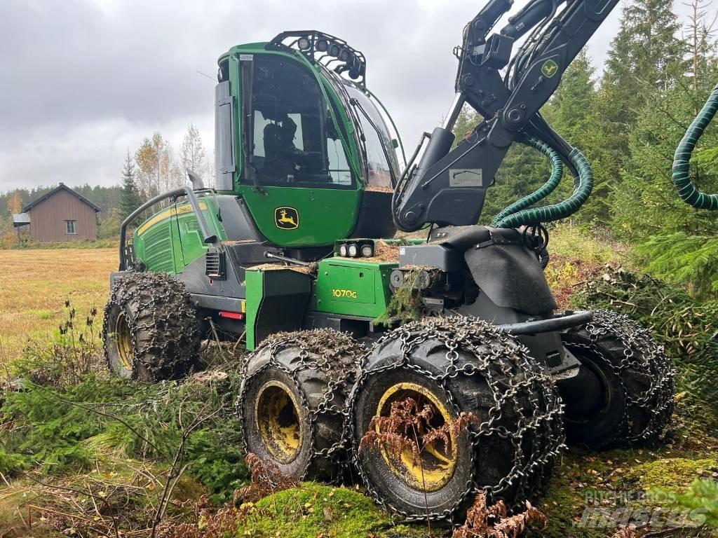 John Deere 1070G Processadores florestais