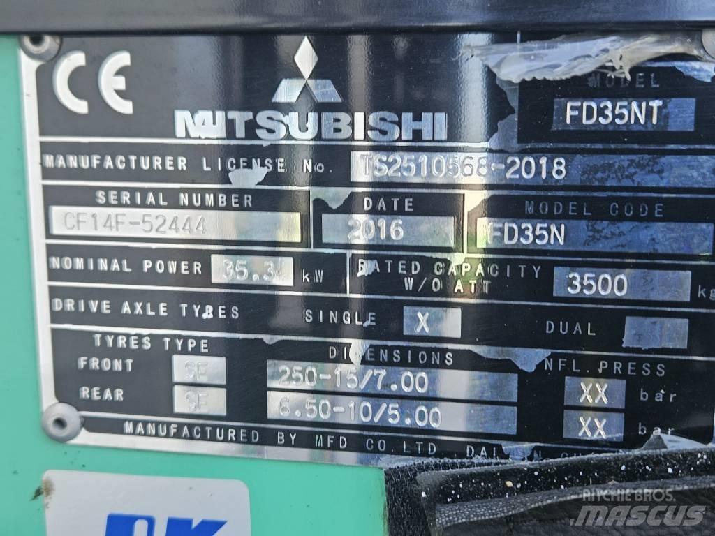 Mitsubishi FD35N Empilhadores Diesel