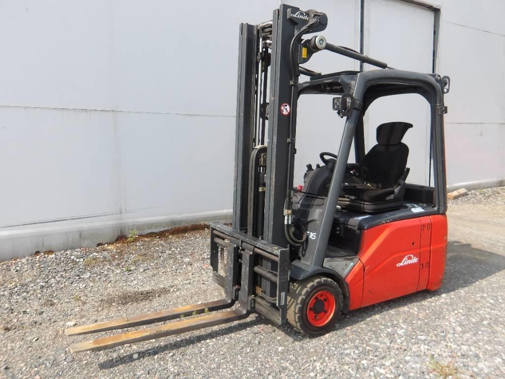 Linde E 16 Empilhadores eléctricos
