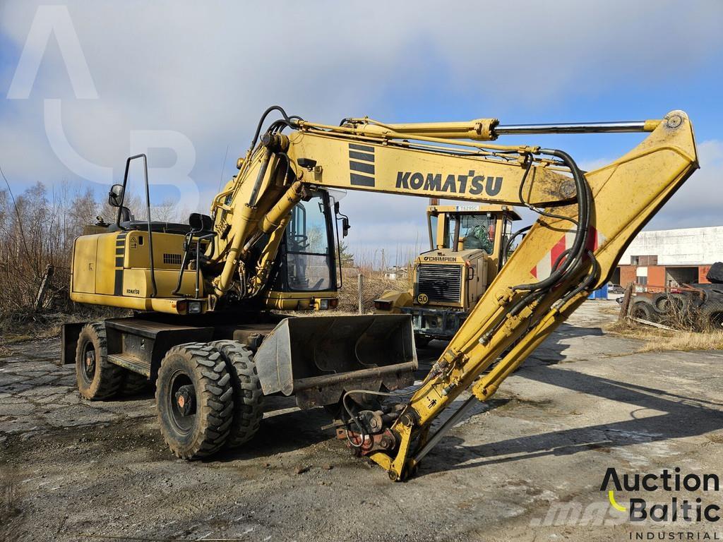 Komatsu PW130ES-6K Escavadoras de rodas