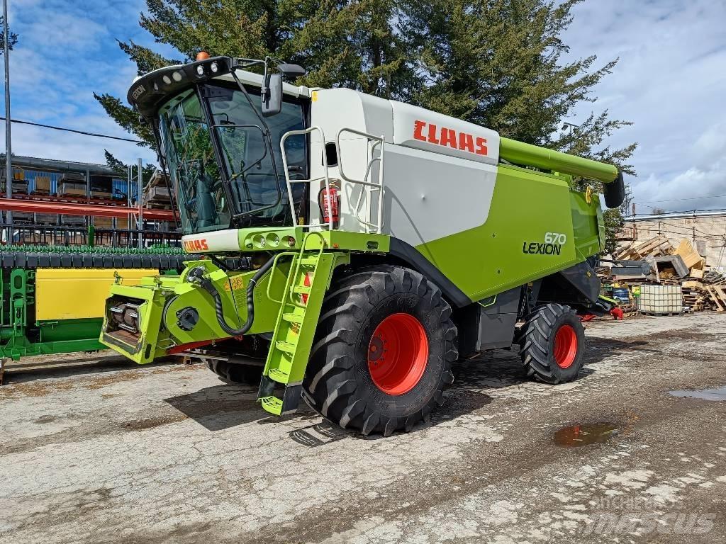 CLAAS Lexion 670 Ceifeiras debulhadoras