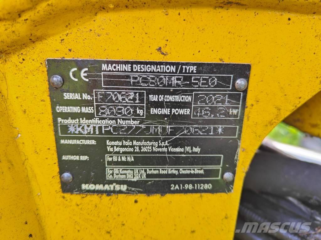 Komatsu PC 80 MR-5 Escavadoras Midi 7t - 12t