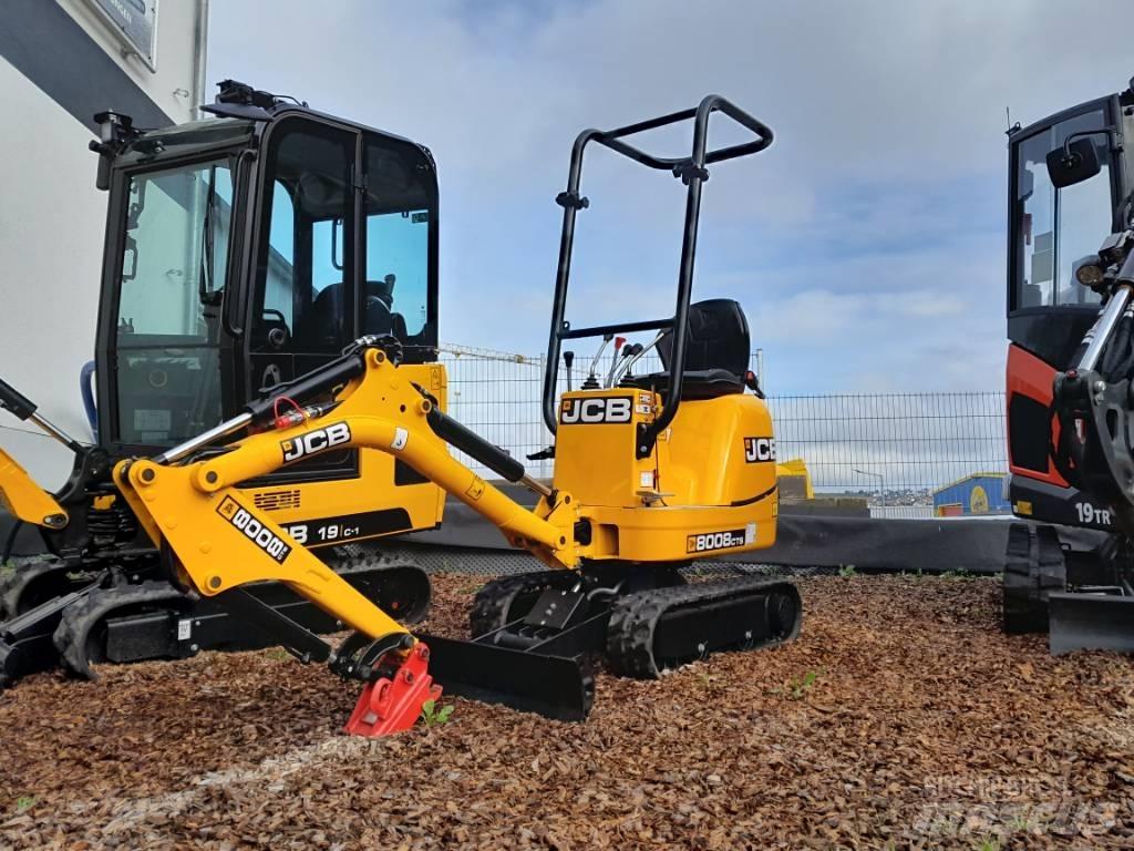 JCB 8008 CTS Miniescavadeiras