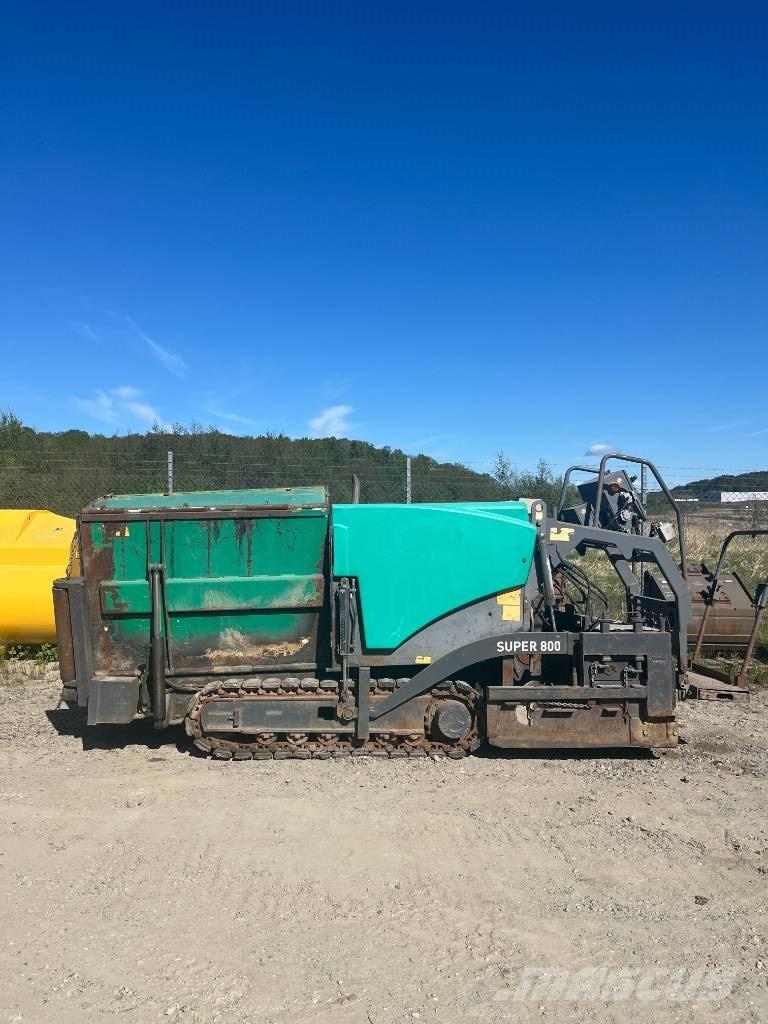 Vögele Super 800 Espalhadoras de asfalto