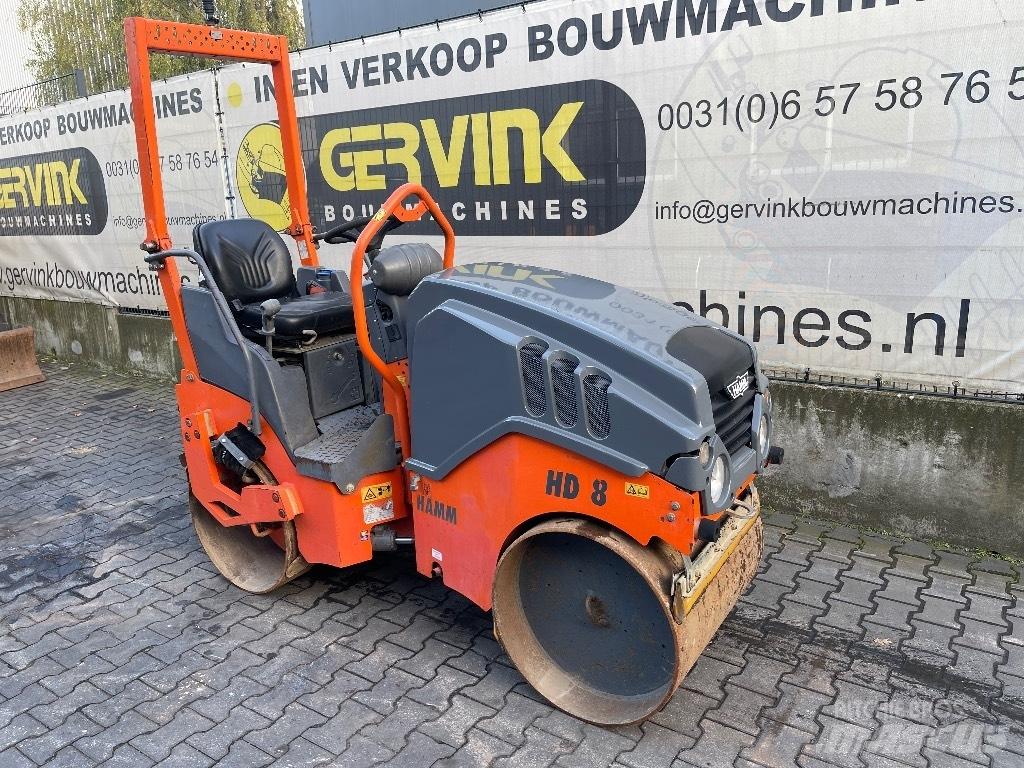 Hamm HD 8 VV Cilindros Compactadores tandem