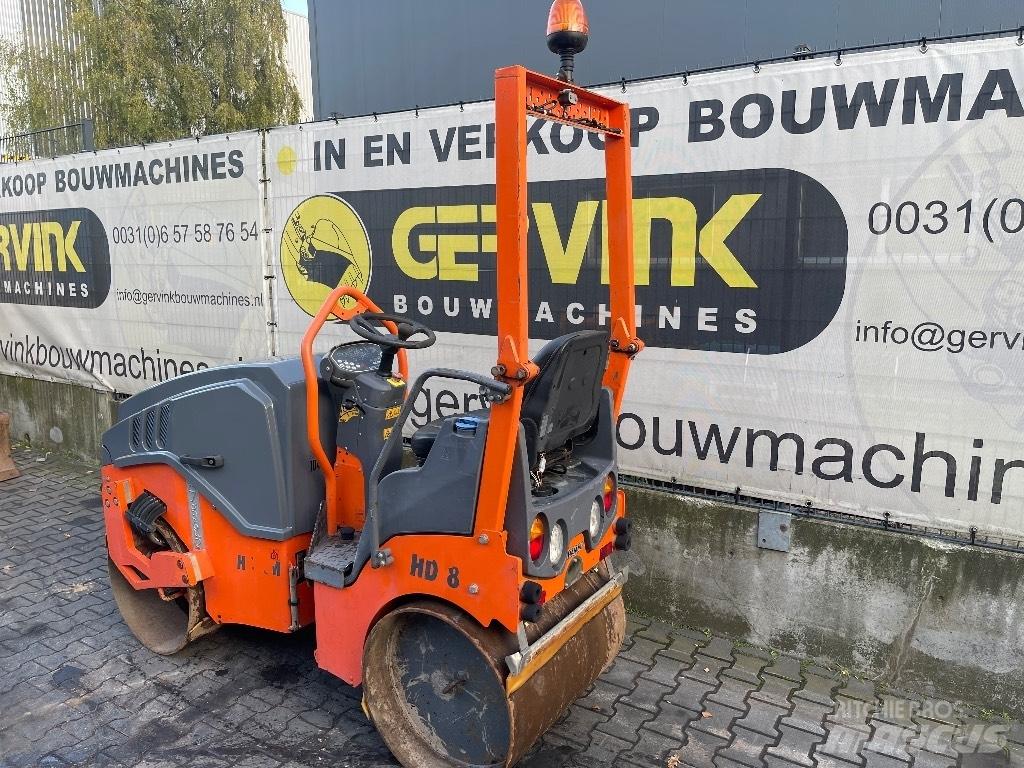 Hamm HD 8 VV Cilindros Compactadores tandem