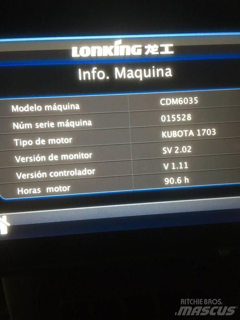 Lonking CDM6035 Miniescavadeiras