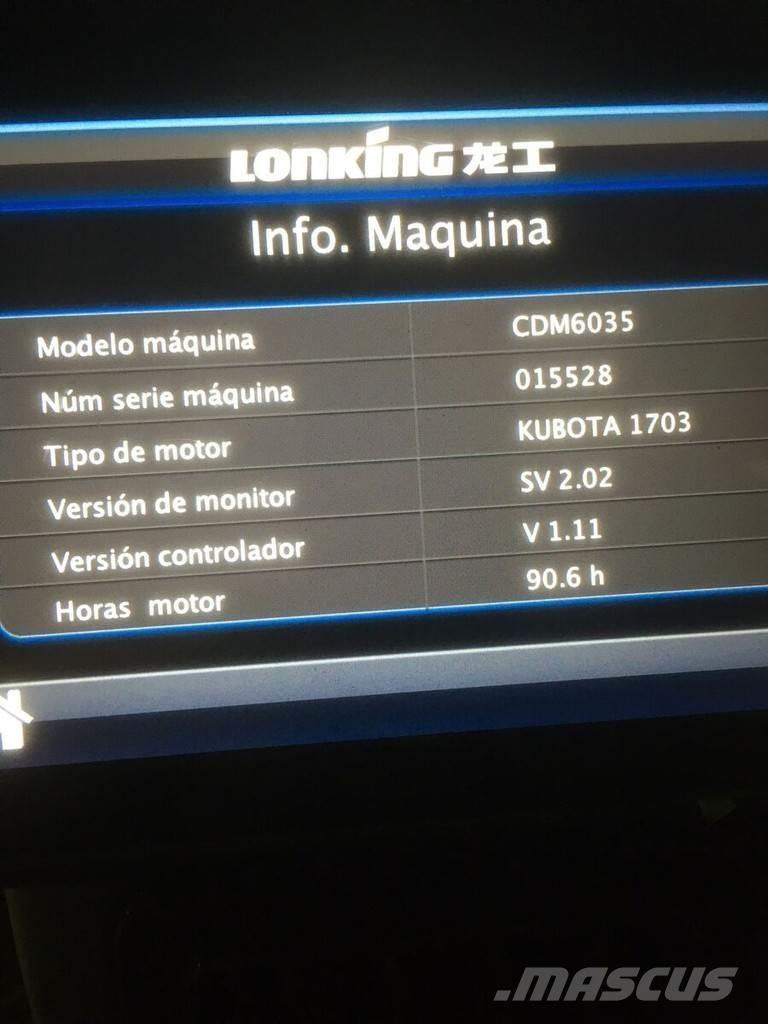 Lonking CDM6035 Miniescavadeiras