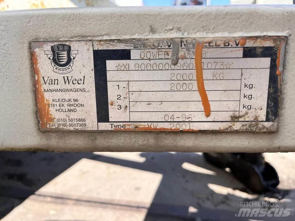 Van Weel VW 2001 Reboques de caixa fechada