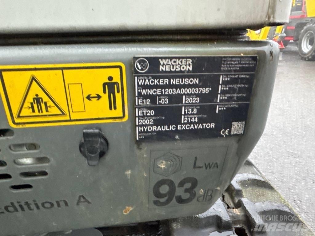 Wacker Neuson ET20 Escavadeiras de esteiras