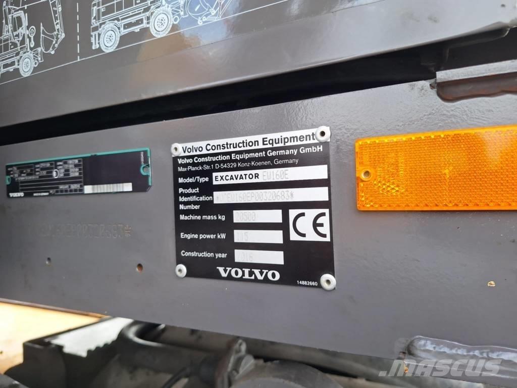 Volvo EW 160 E Escavadoras de rodas